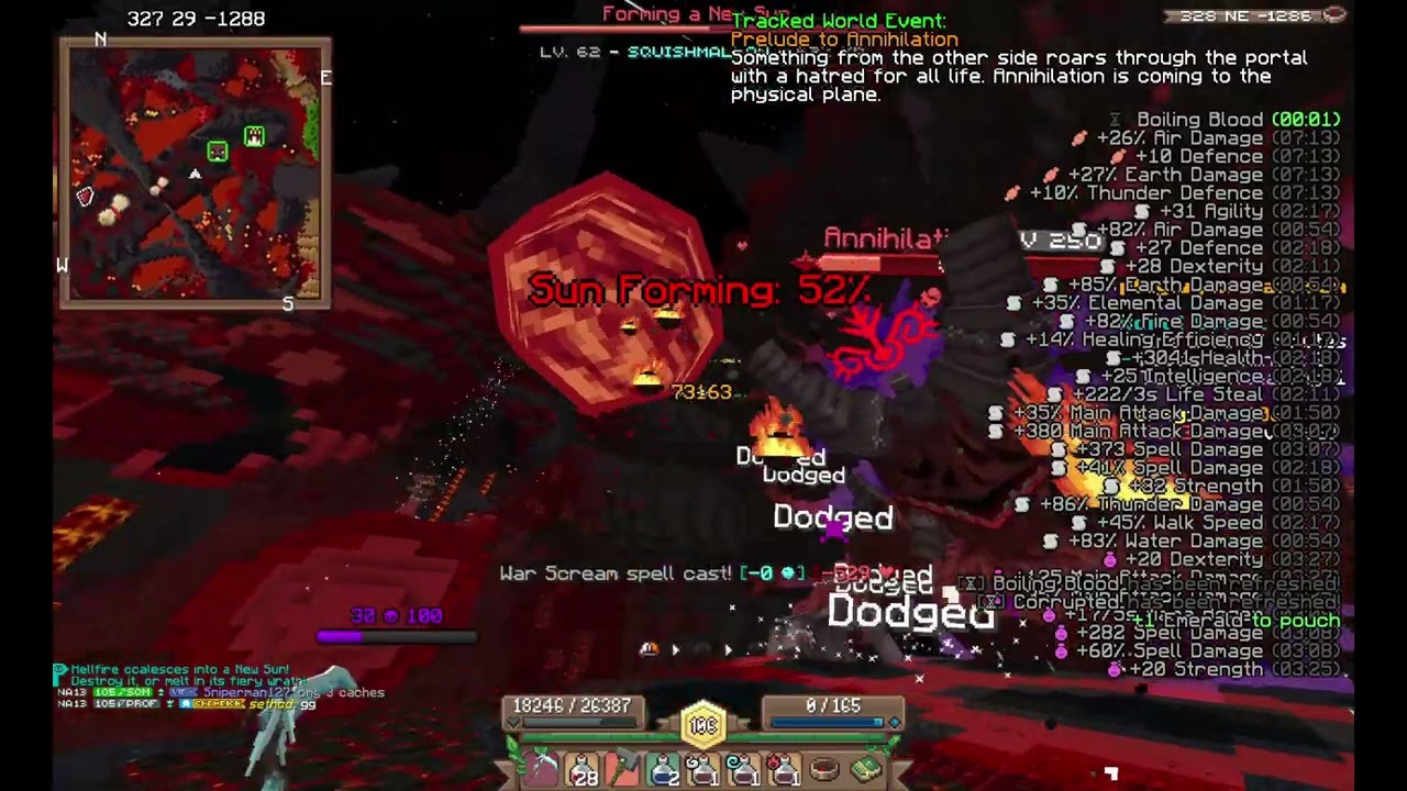 Wynncraft Annihilation Solo BLOODBATH