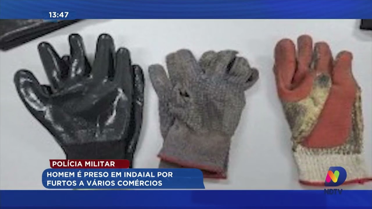 Homem é preso em Indaial por furtos a vários comércios
