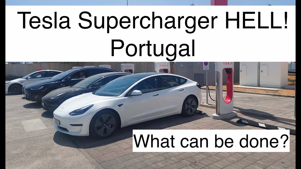 Tesla Supercharger HELL, Portugal!