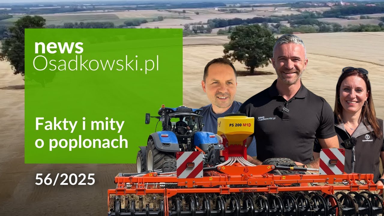 Jak siać poplony, żeby poprawić strukturę i obniżyć koszty nawożenia - pokaz Mandam + APV
