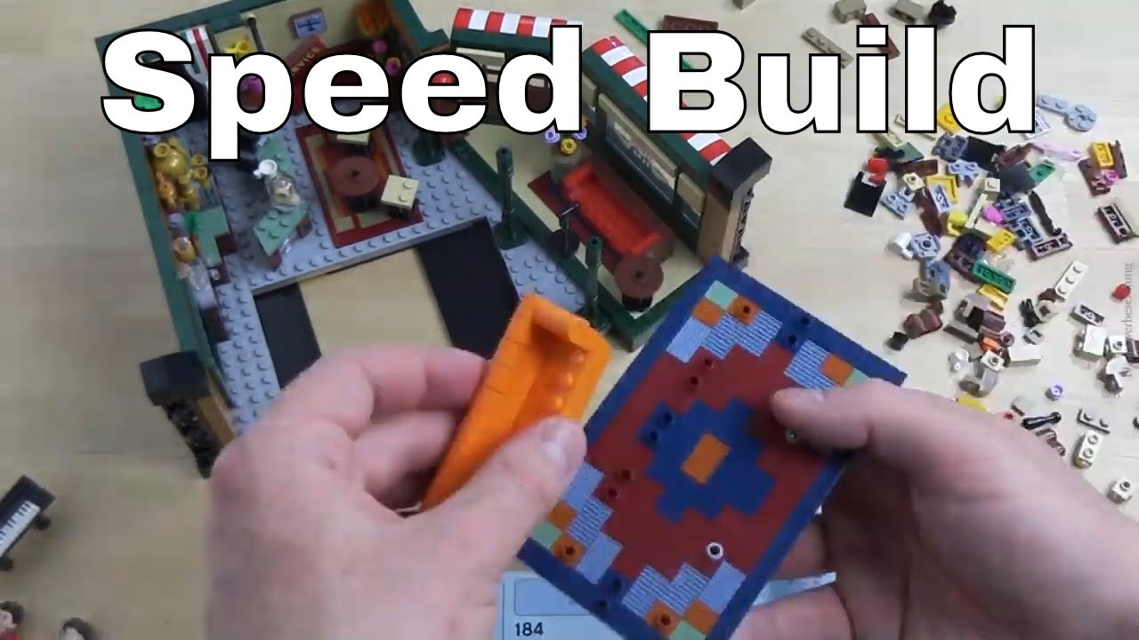 Speed Build des LEGO® 21319 FRIENDS Central Perk Cafe