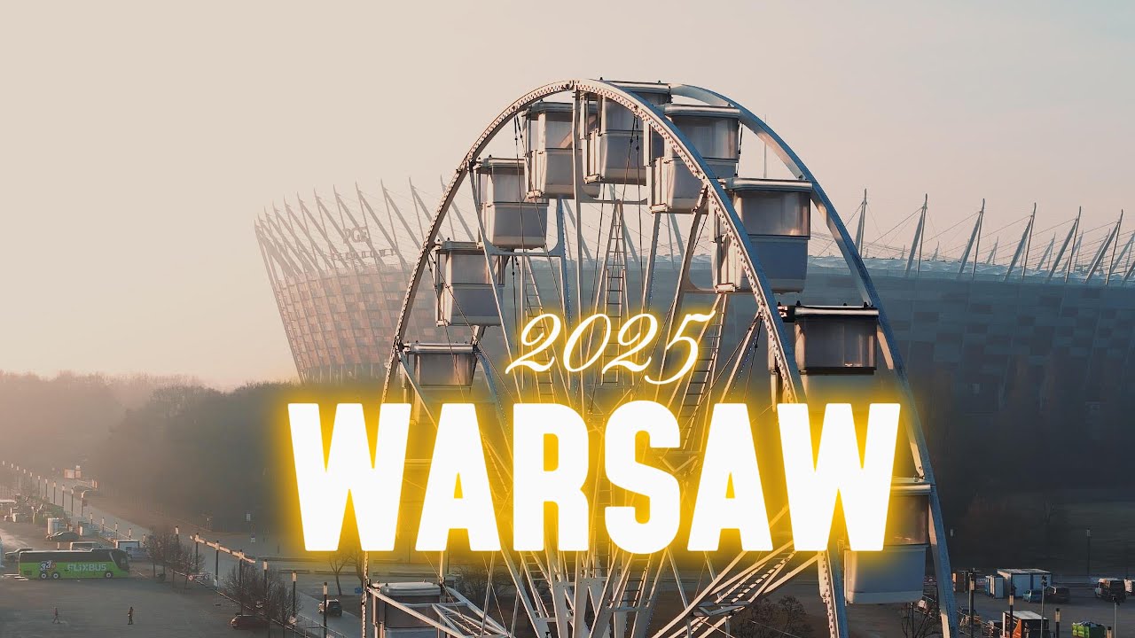 Warsaw 2025 by drone😍