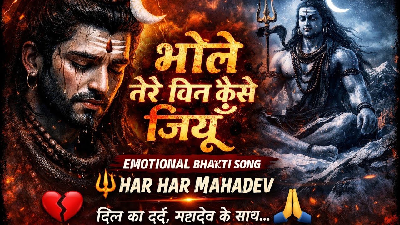 Bhole Tere Bin Kaise Jiyun | Mahadev Ji Emotional Song 2026 | Har Har Mahadev Sad Bhakti Song