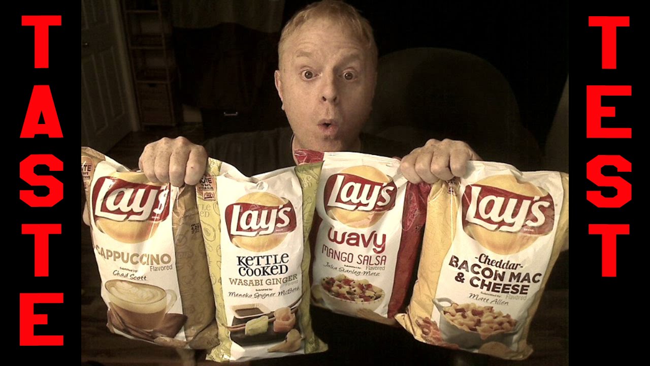 TASTE Test - LAYS DO US A FLAVOR - AMERICAN VERSION - USA USA!!!!