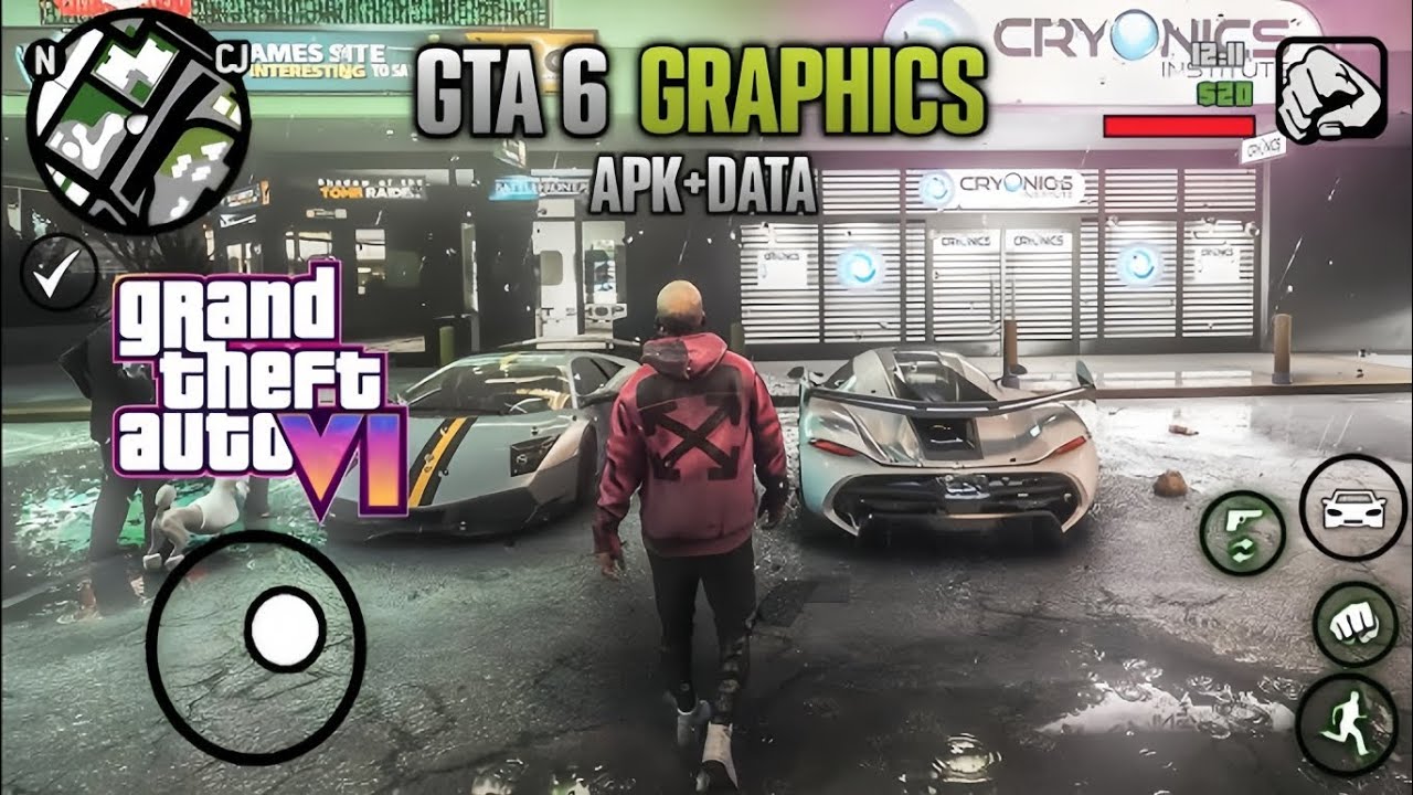 GTA SA GTA 6 Graphics Modpack | Supports All Android Devices