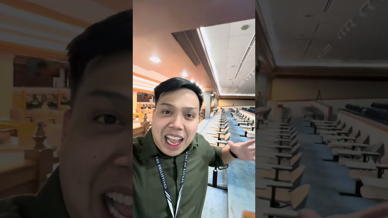 SENATE OF THE PHILIPPINES TOUR 🇵🇭😱 #mryestv