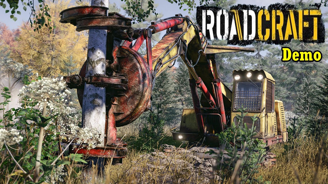 RoadCraft DEMO - LOGITECH G27 - Gameplay Episódio 03 - (Sem comentários)