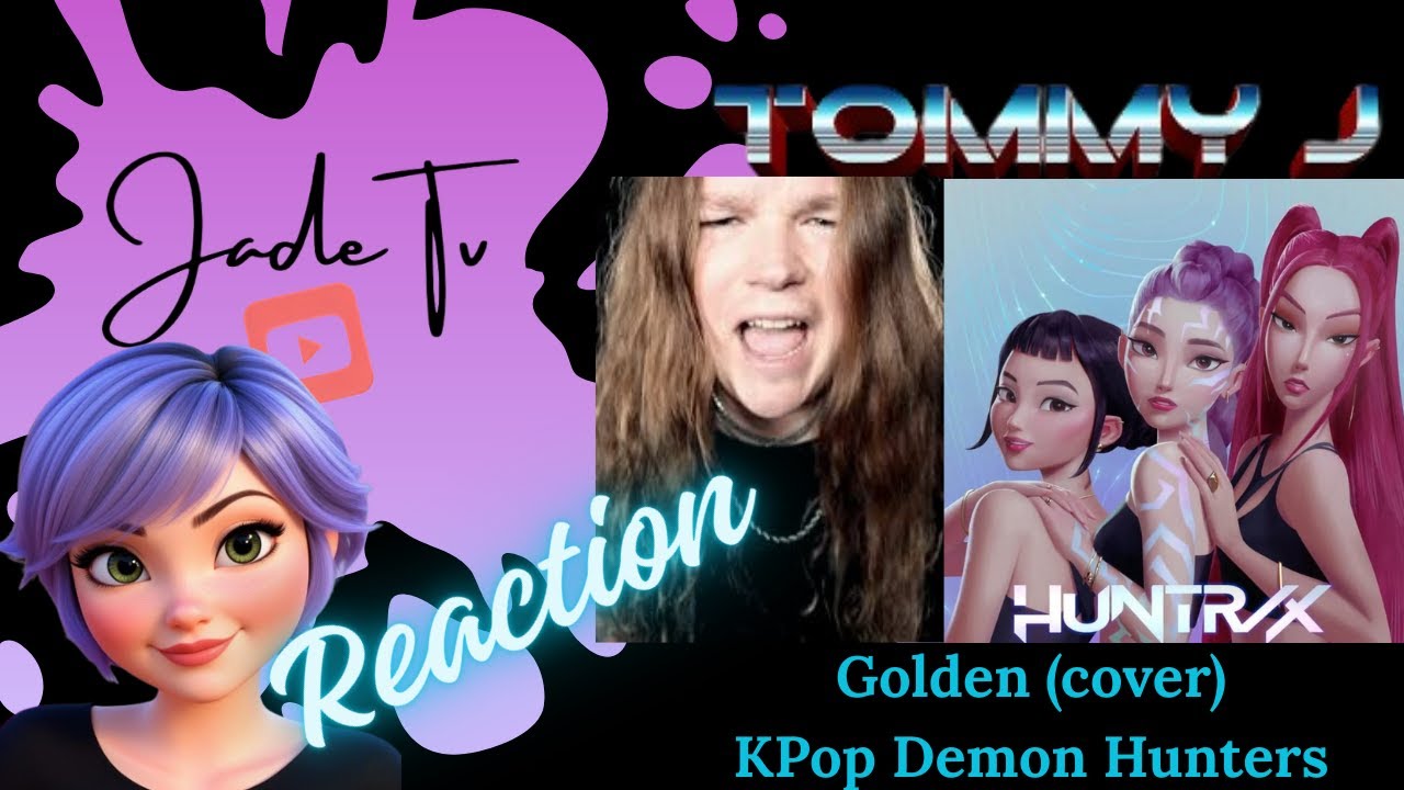 Tommy J – Golden (кавер KPop Demon Hunters) | Реакция на Metal Twist