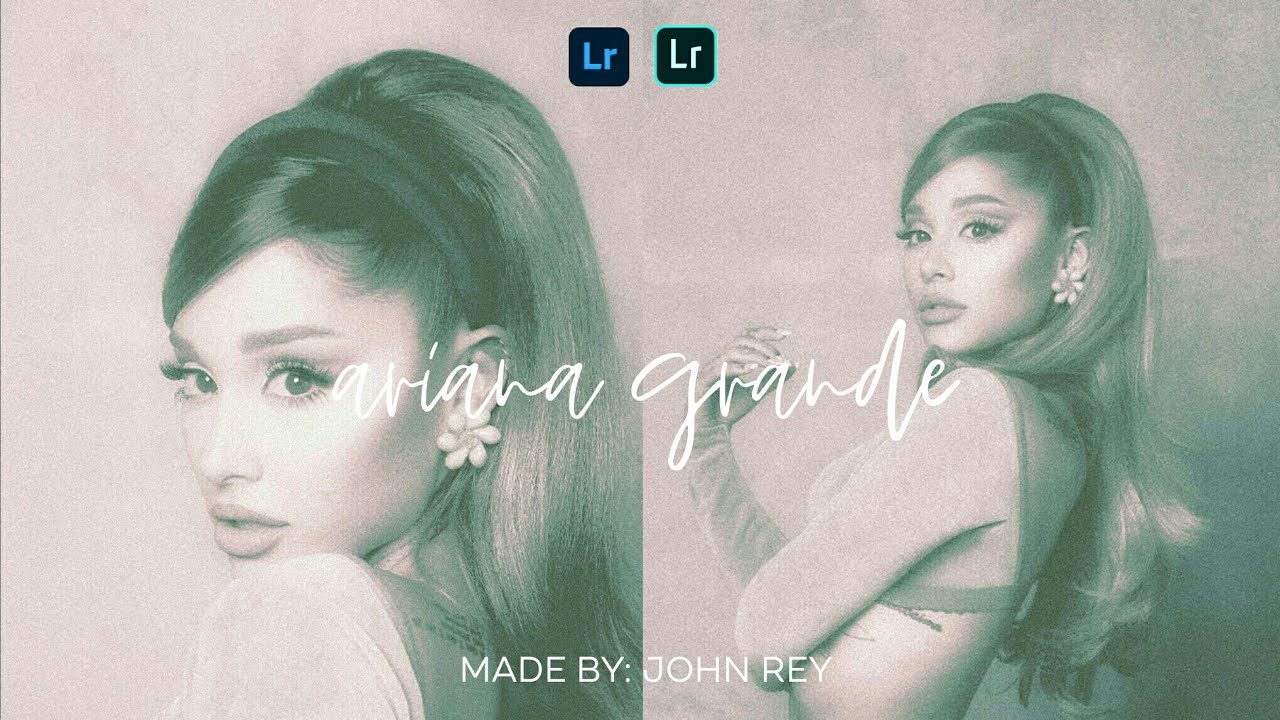 Ariana Grande “Positions” Inspired Preset| How to edit like Positions Album| Tutorial + Free DNG