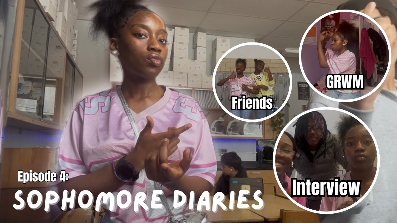 Sophomore Diaries 004 | GRWM, Business Sales, Interview, & More!