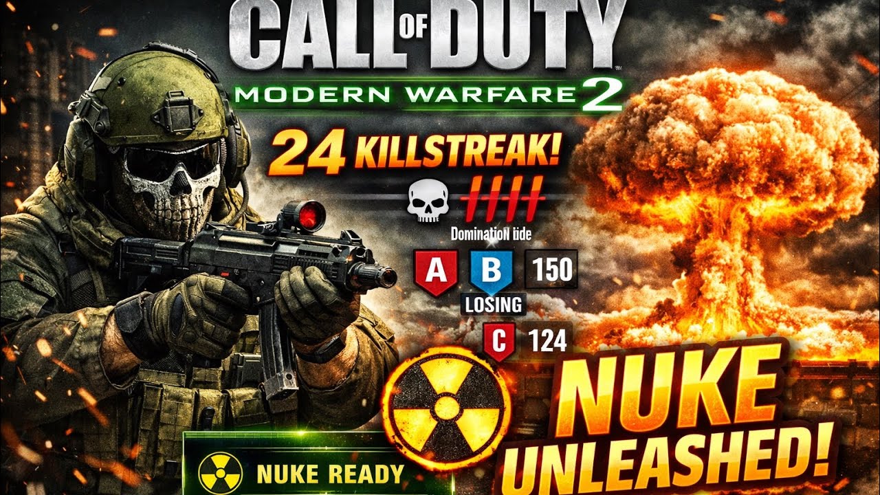 MW2 TACTICAL NUKE ON DOMINATION SERVER 2025 