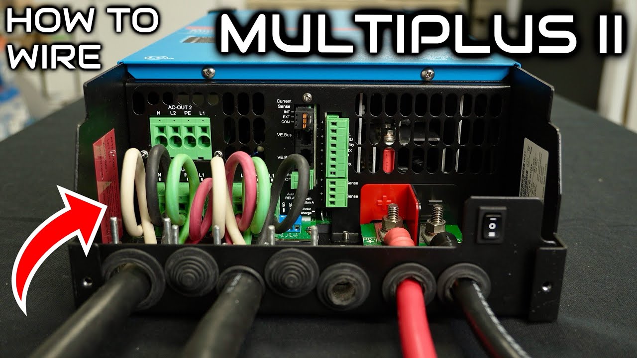 Как подключить Victron MultiPlus II (пошаговая инструкция)
