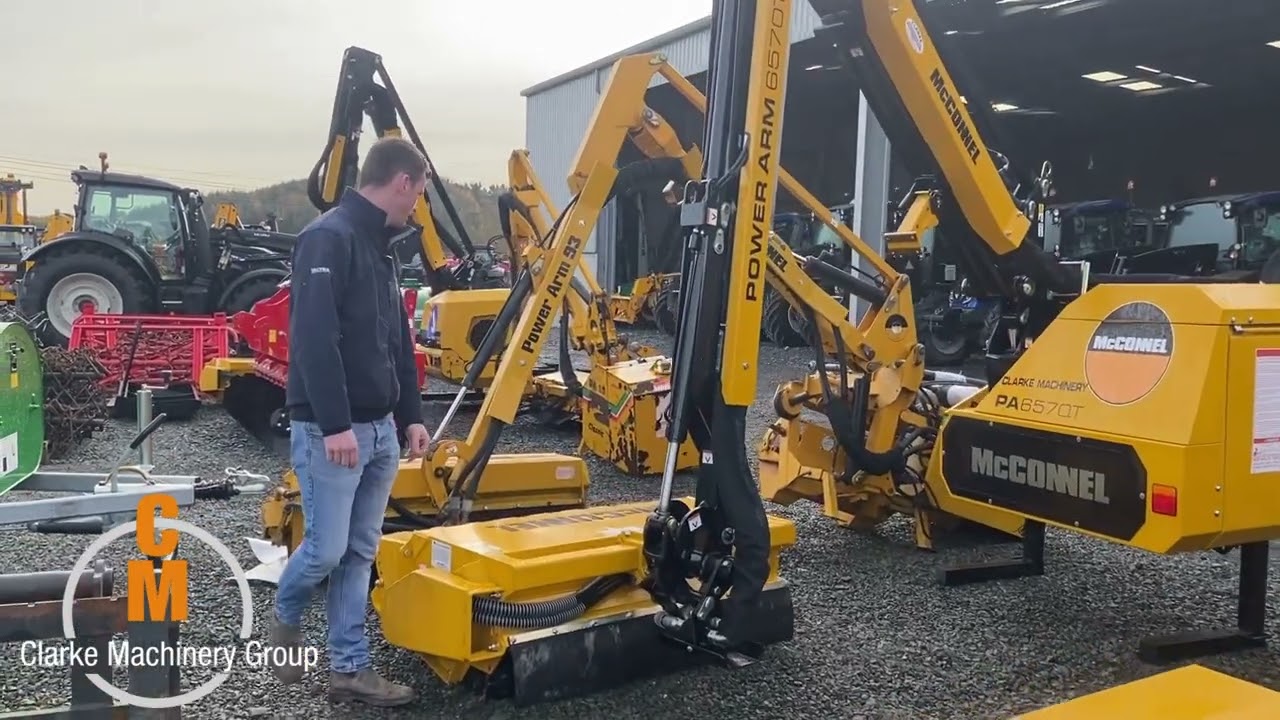 McConnel Hedgecutters - New PA6570T ,Classic PA93