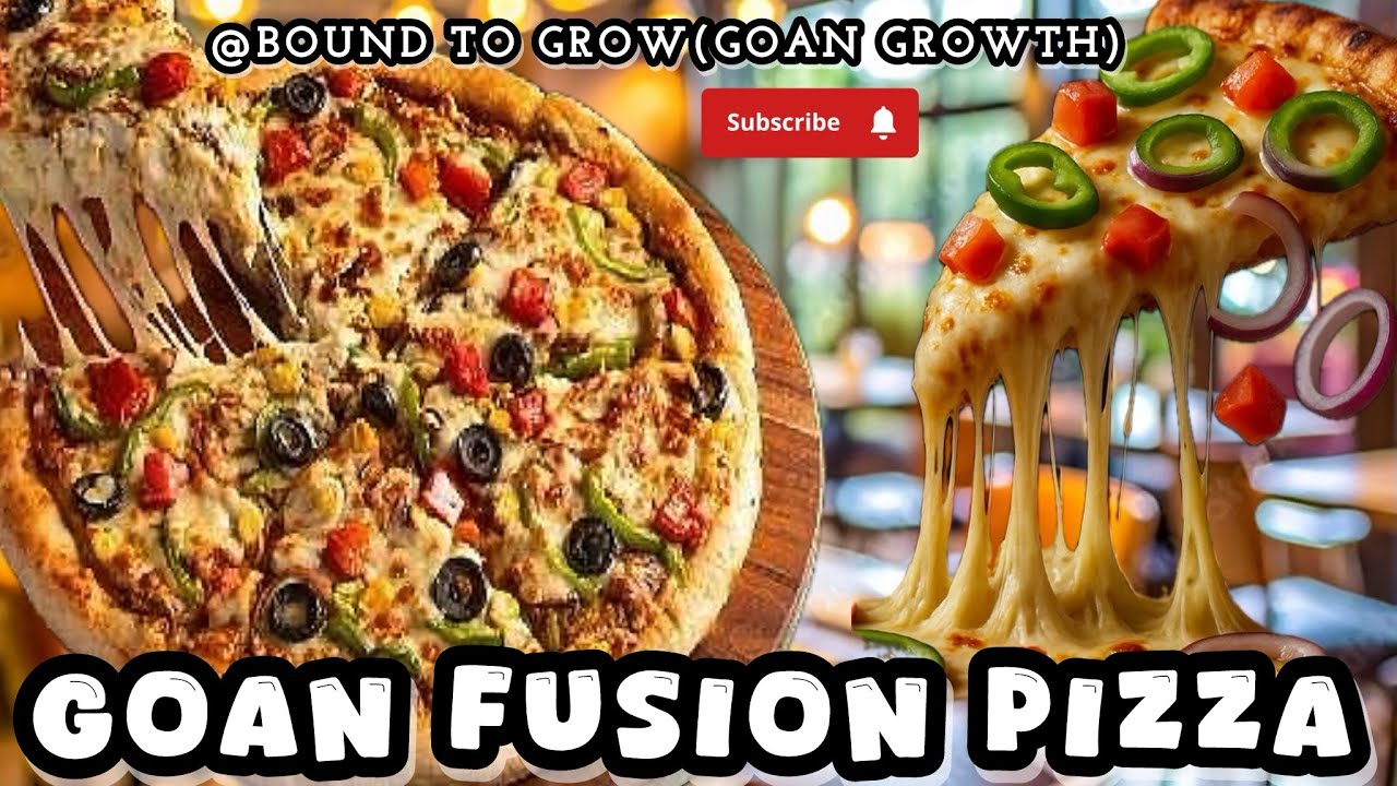 Goan Fusion Pizza Recipe| Home-made With Love #fusion #pizza #goanrecipe #pizzalover #recipe 