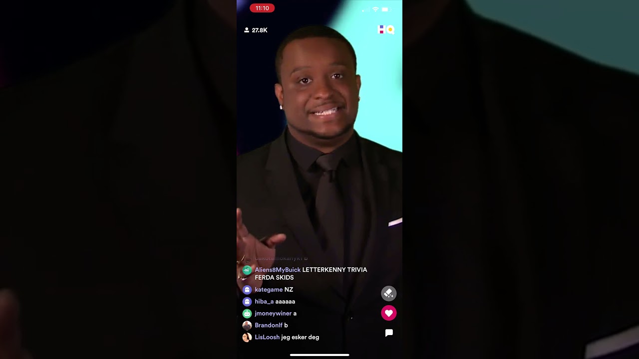 $60 Payout on HQ Trivia ($5K/$60.97) May 8, 2021 9PM ET