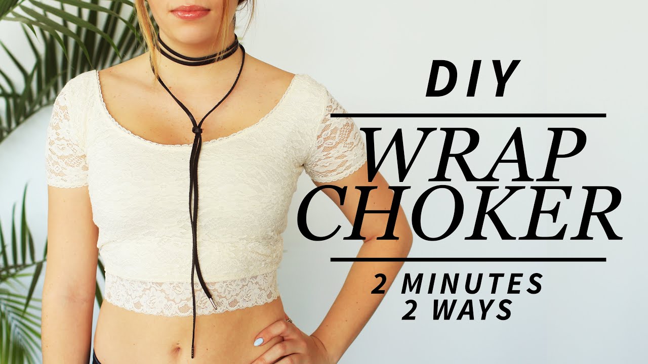 DIY WRAP CHOKER/ BOLO TIE | THE SORRY GIRLS