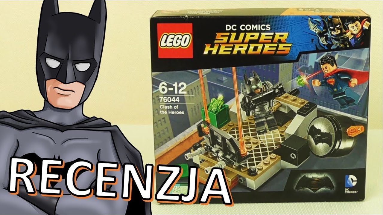 LEGO DC Super Heroes Wyzwanie bohater&oacute;w 76044 / RECENZJA