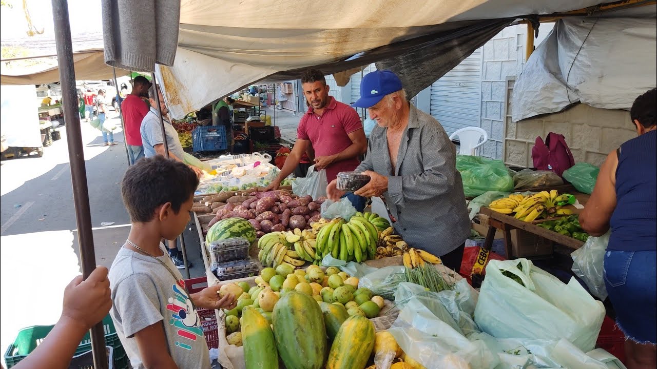 FEIRA DA VERDURA EM SALGUEIRO PERNAMBUCO
