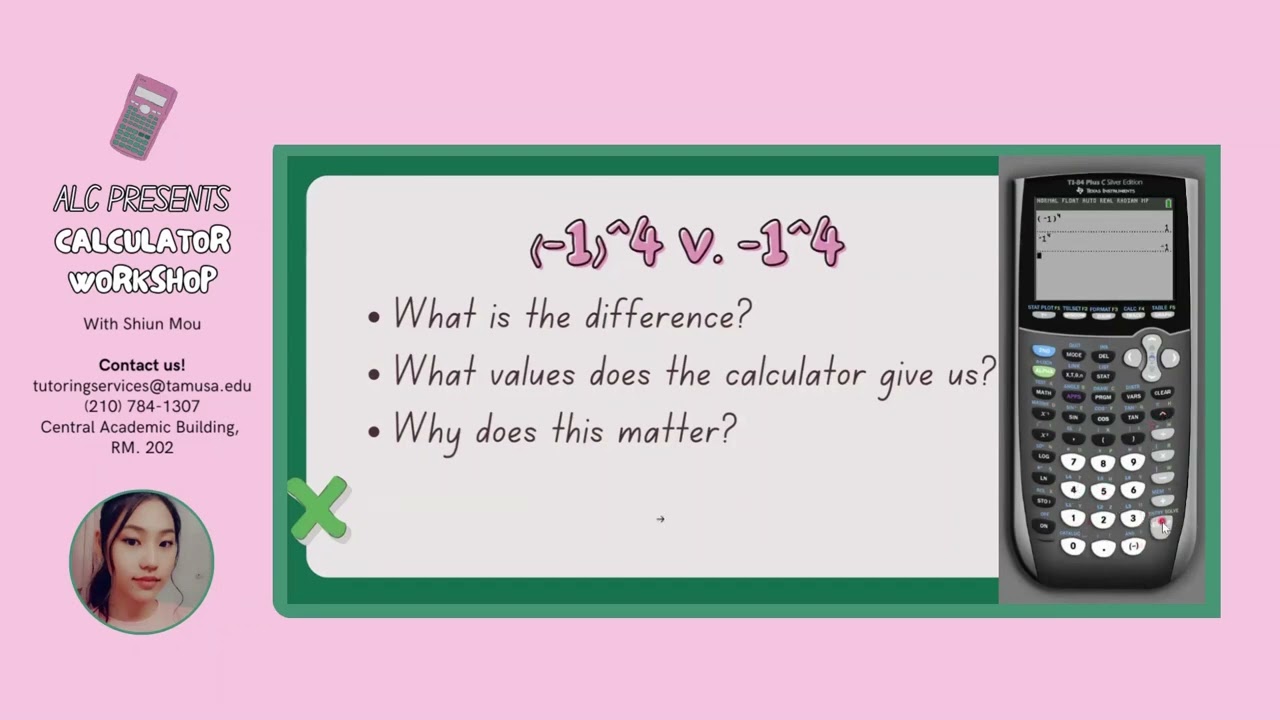 Calculator Workshop with Shiun