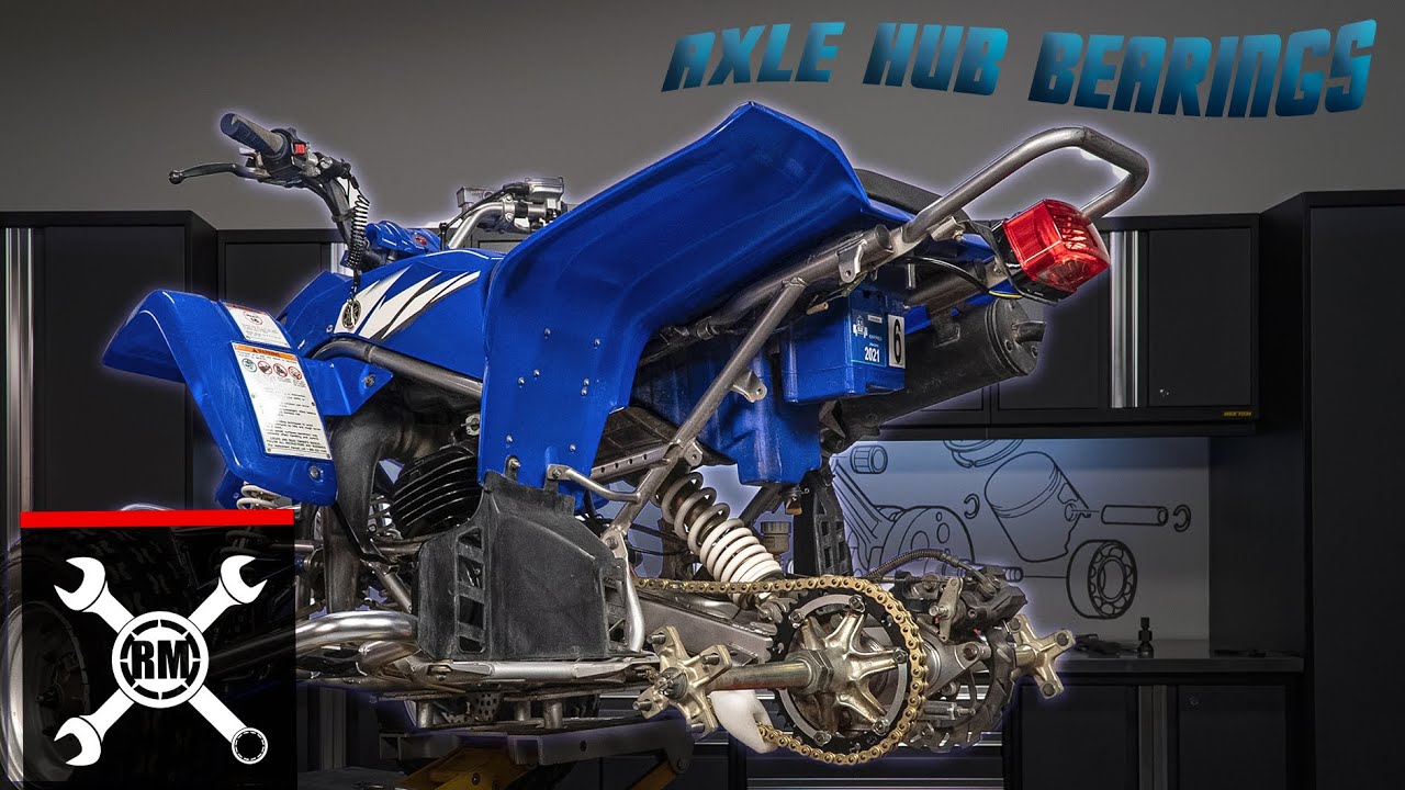 Как заменить подшипники оси на Yamaha Blaster 200