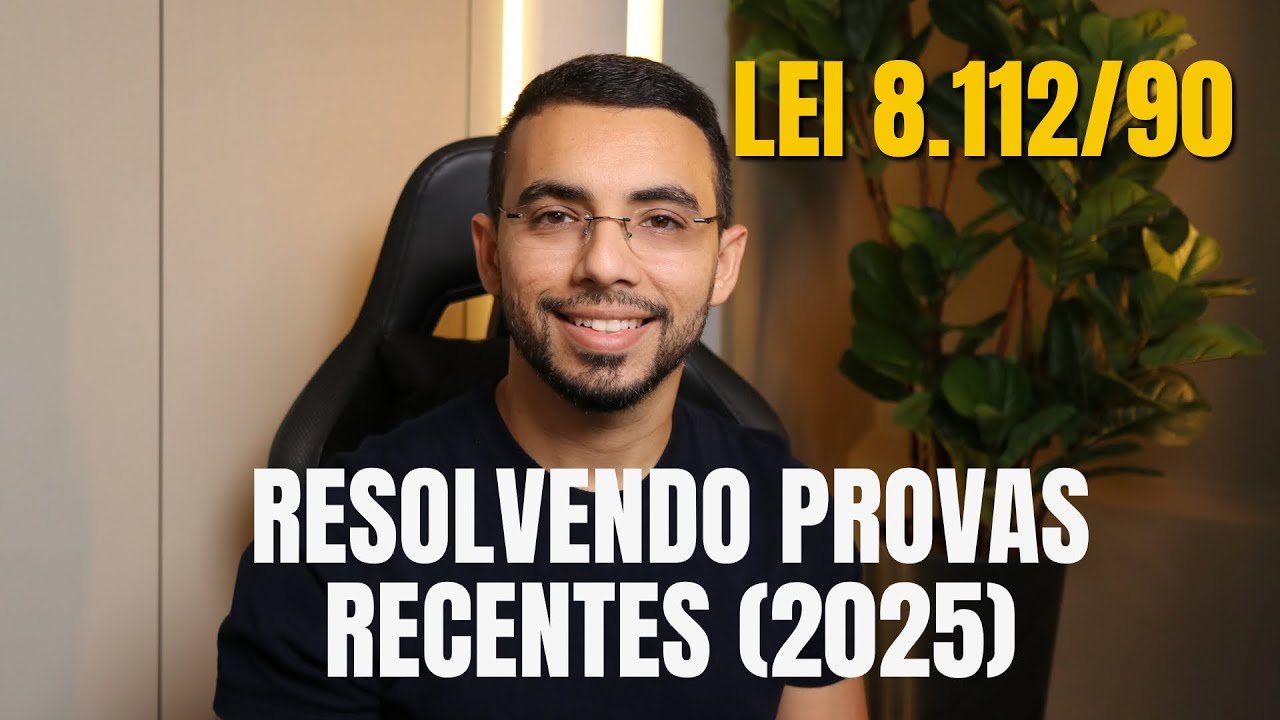 LEI 8.112/90 - Resolução de questões recentes (2025)