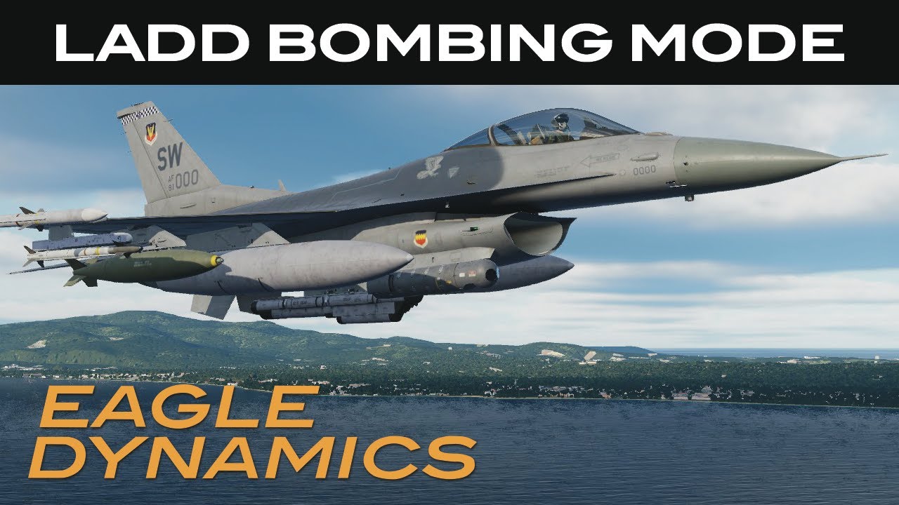 DCS: F-16C Viper | Режим бомбометания LADD