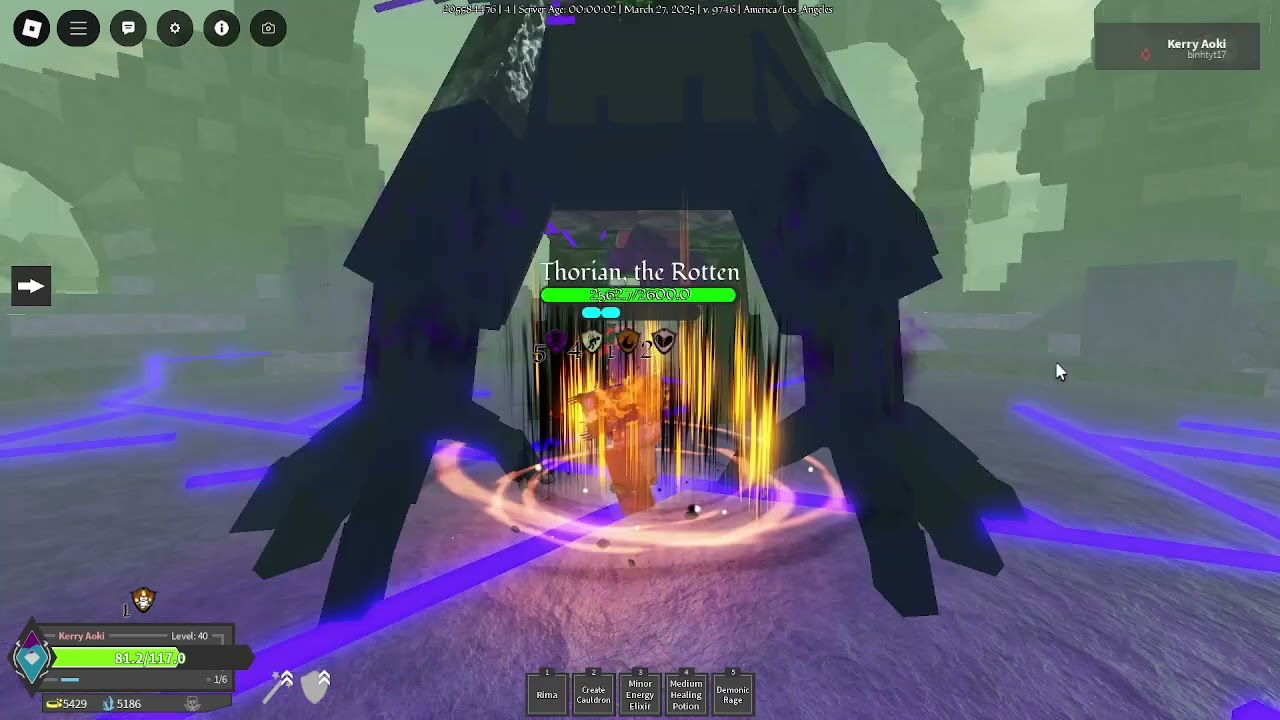Solo Thorian with 0 mastery point added Monk || Arcane Lineage