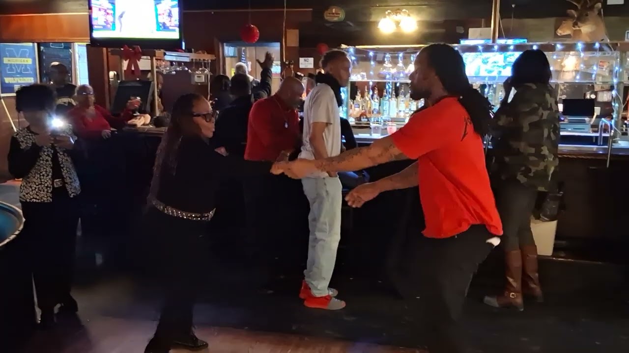 Tuesday night stepping challenge at the Elks lodge 
