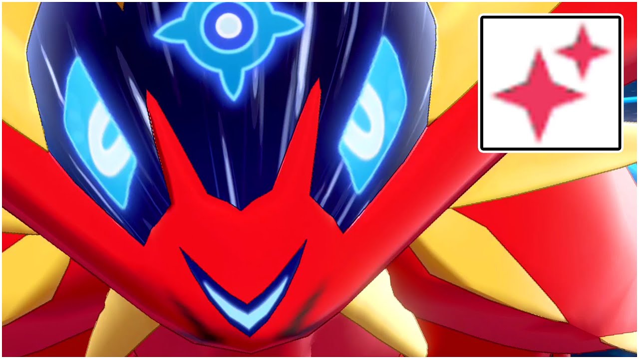 FULL SHINY RED POKEMON TEAM! ( Shiny Pokemon Colour Challenge )