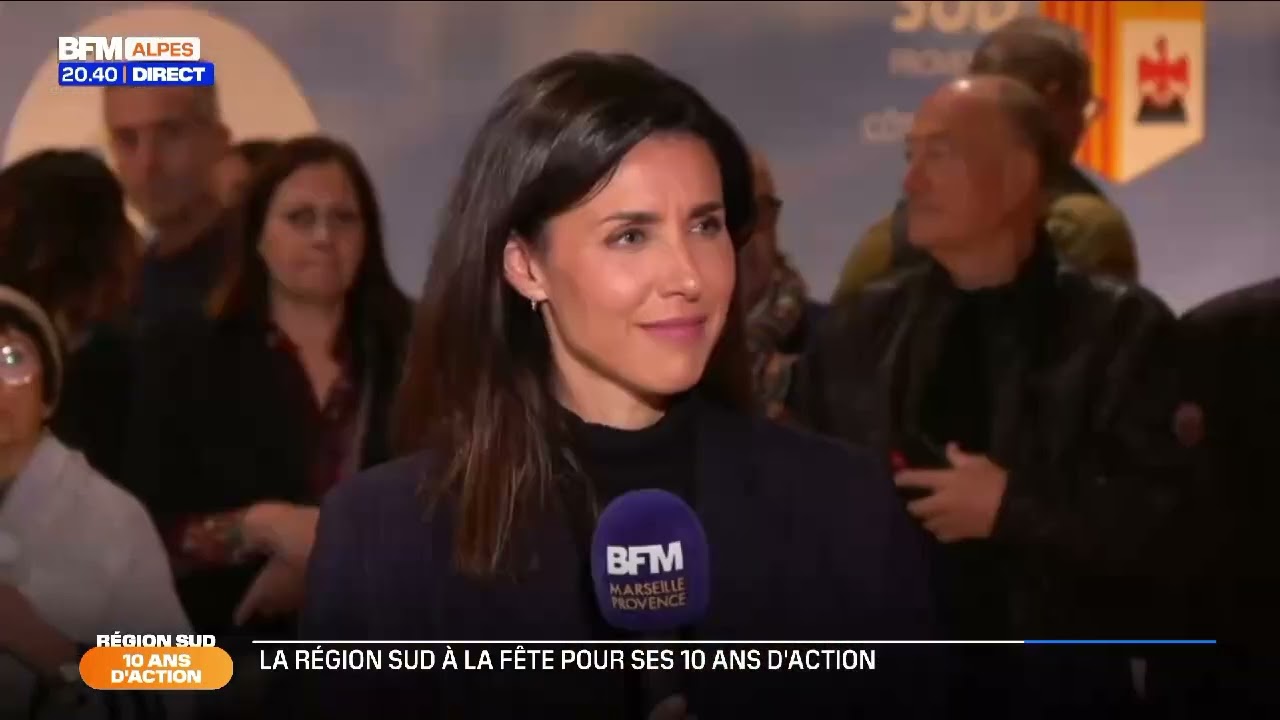 Trophées du Sud - Interview BFM : Renaud MUSELIER