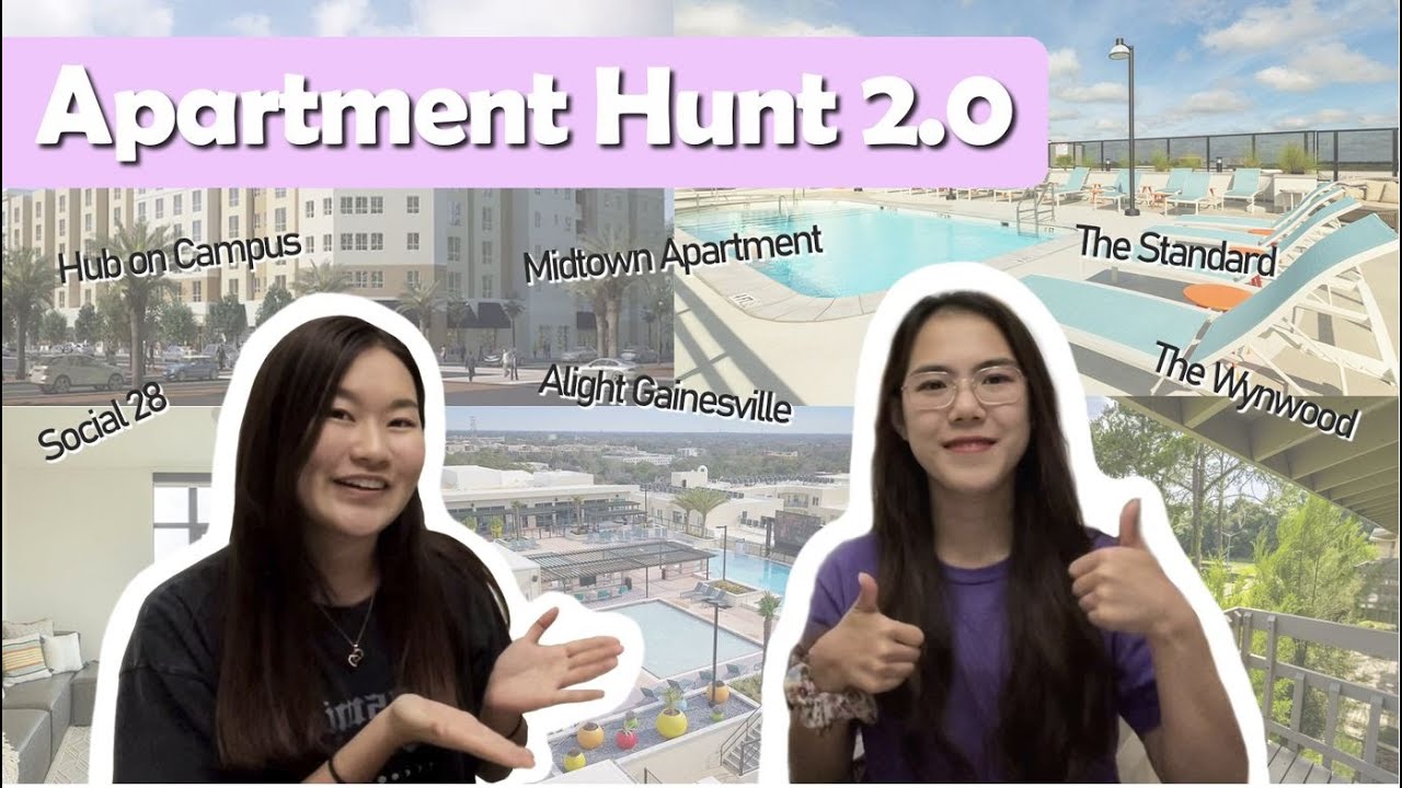 Apartment Hunting in Gainesville: PART 2! | In-Person Tours | University of Florida | A&S