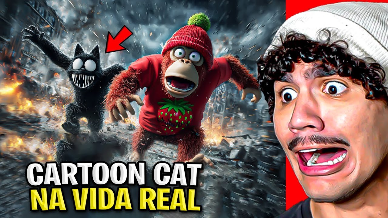 ESSE ORANGOTANGO FOI ATRÁS DO CARTOON CAT SOZINHO! (MORANGOTANGO)