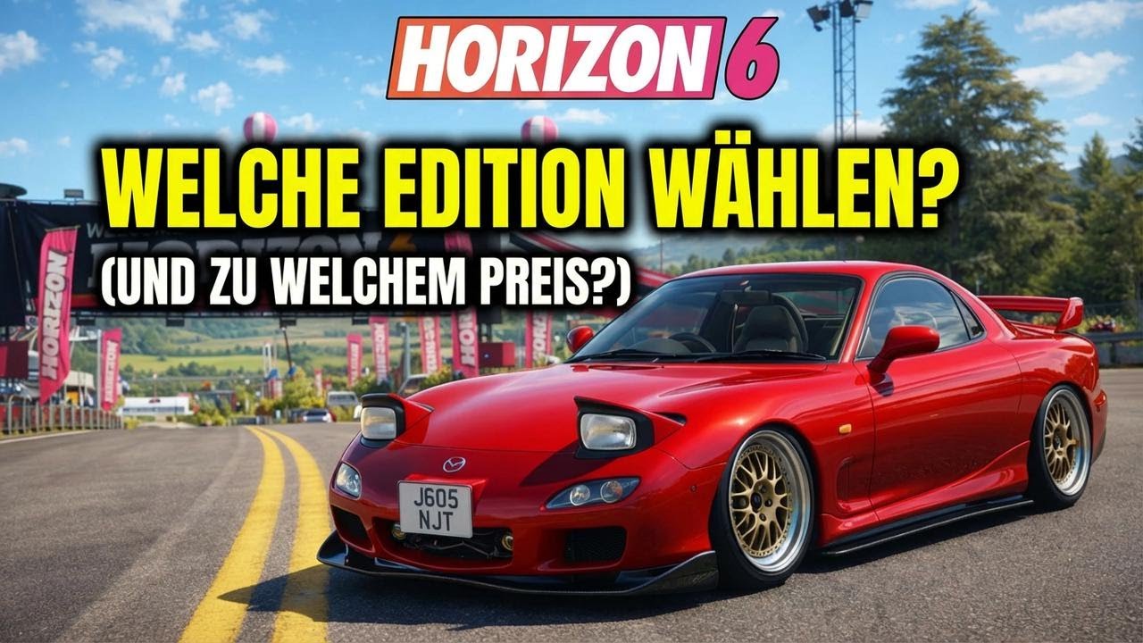 FORZA HORIZON 6: Welche Edition passt am besten zu dir?
