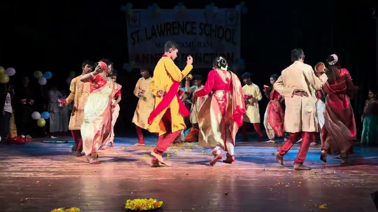 Aigiri Nandini song Dance || ST. LAWRENCE SCHOOL || Annual Function 2025-26