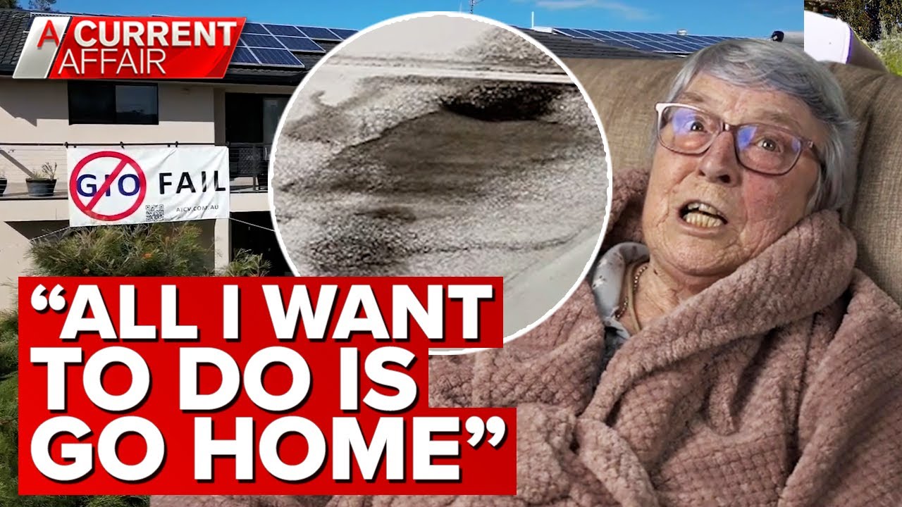 Grandmother's home riddled with mould during long wait for insurance repairs | A Current Affair