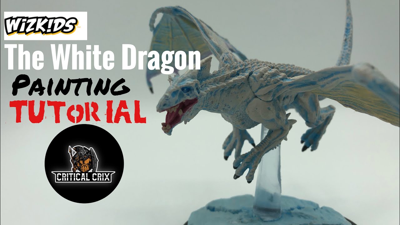 The Young White Dragon 5e Painting Guide