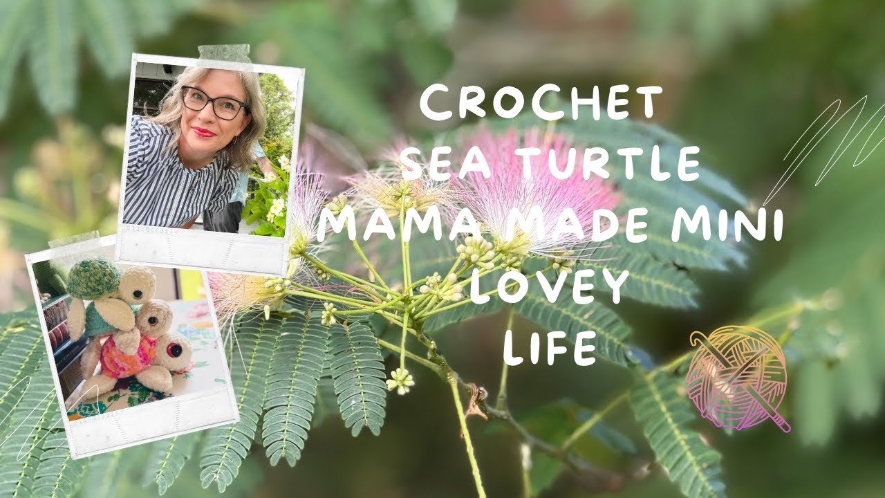 Crochet Sea Turtles | 1 Mama Made Minis Knotted Lovey