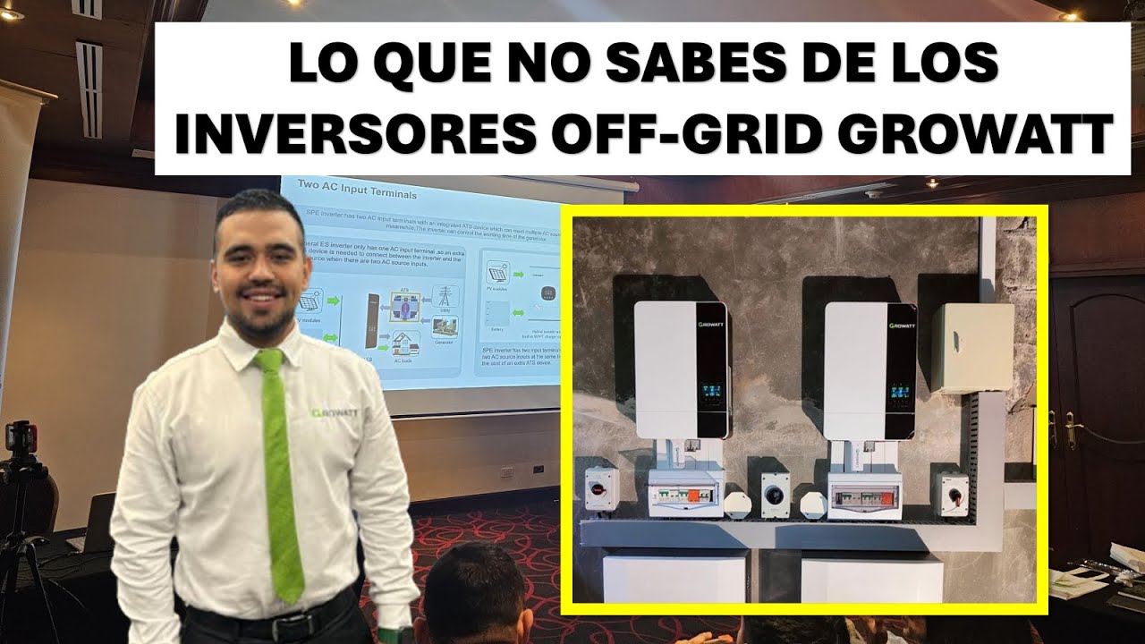 LO QUE NO SABES DE LOS INVERSORES OFF-GRID GROWATT ⚡