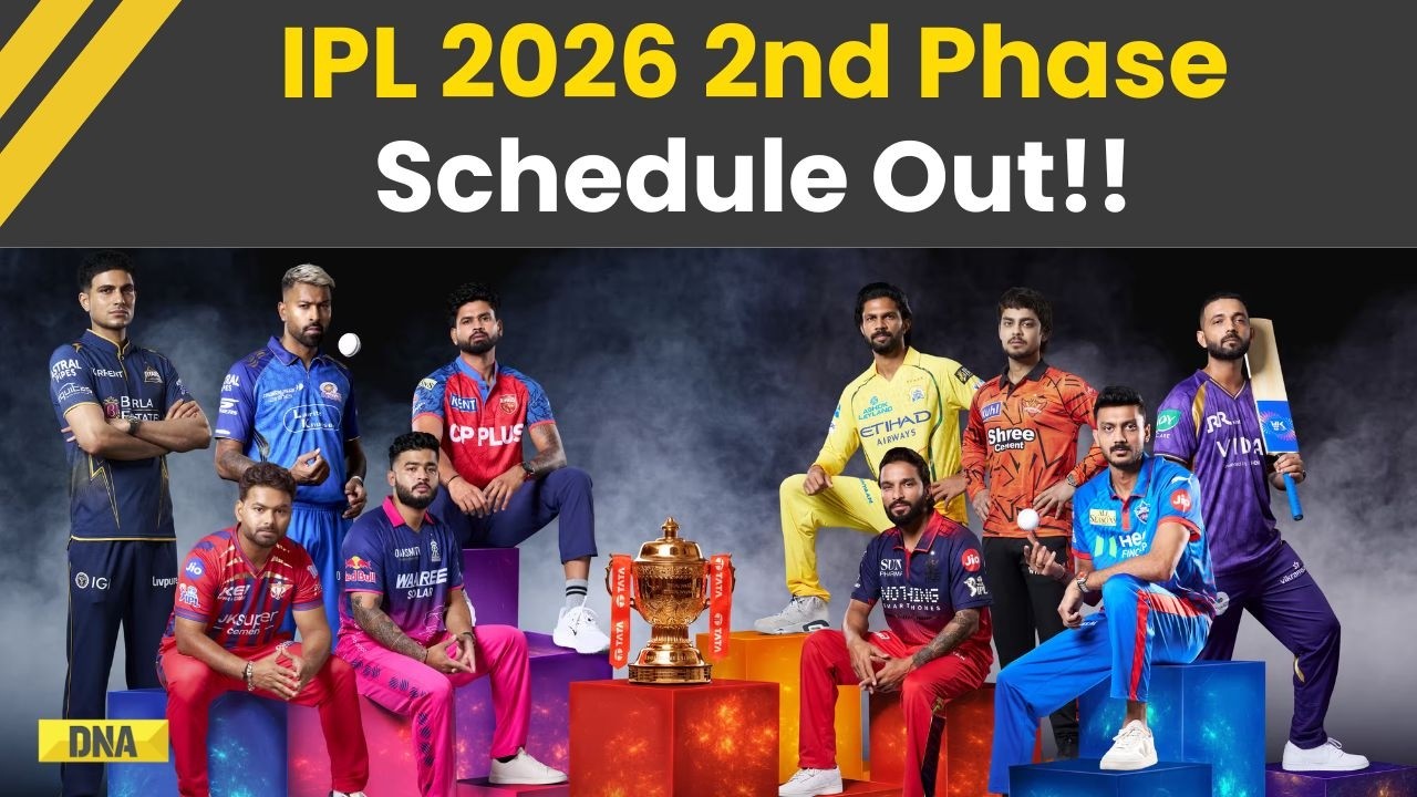 IPL 2026: BCCI Announces IPL 2026 2nd Phase Schedule, 13 Venues To Host 70 League Matches