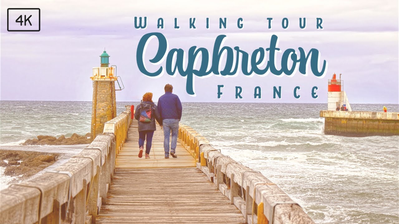 🇫🇷 Capbreton - France - Walking Tour (4K UHD)
