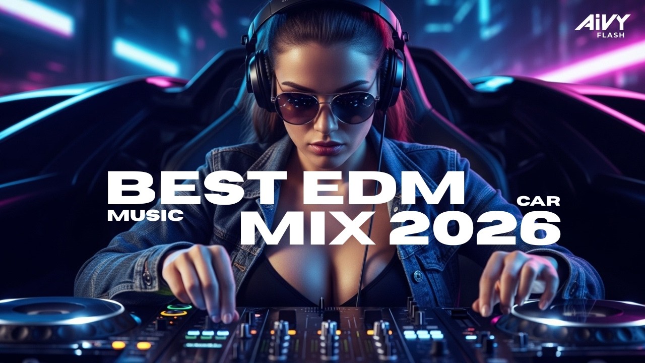 EDM Techno Bass Boosted CAR MUSIC 🚗 Night Drive Club Mix 2026 – AIVY FLASH