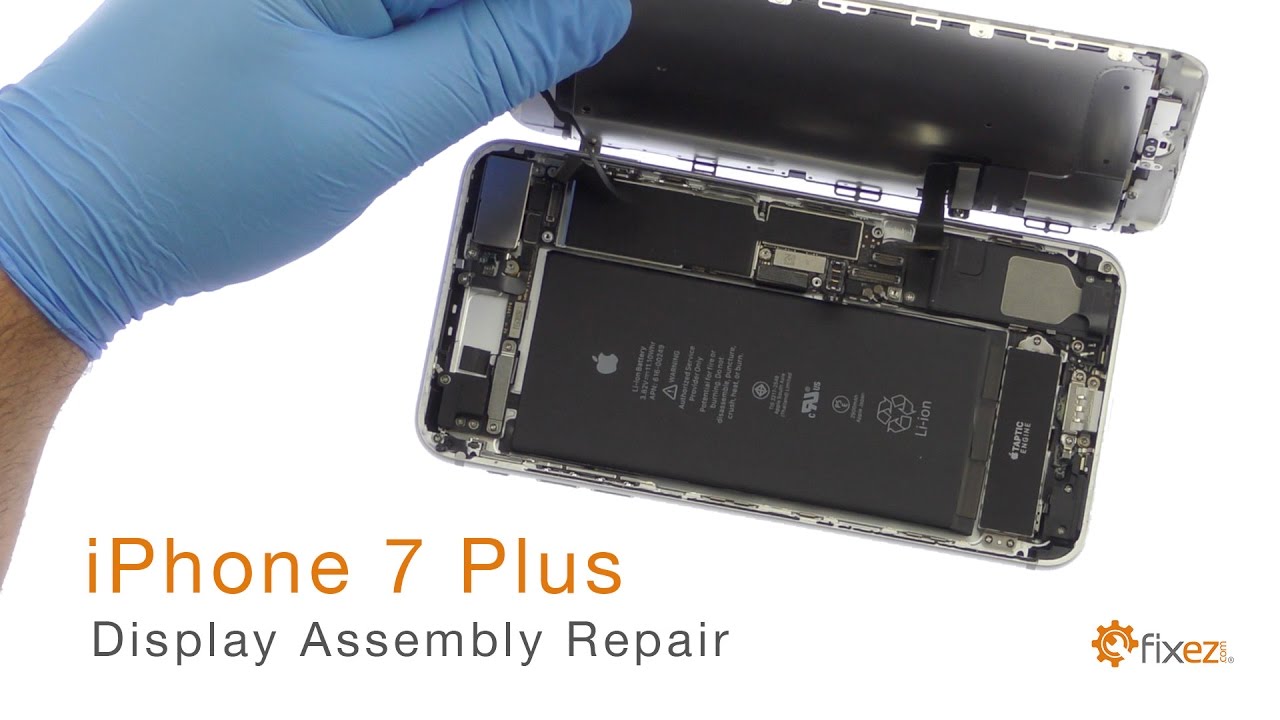 iPhone 7 Plus Display Assembly (LCD & Touch Screen) Repair Guide - Fixez.com