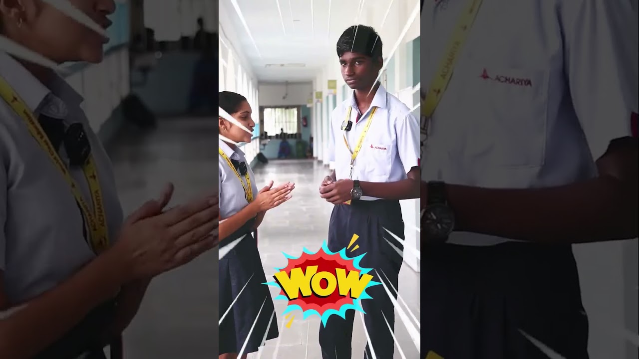 At Achariya, even fun becomes a learning experience !!