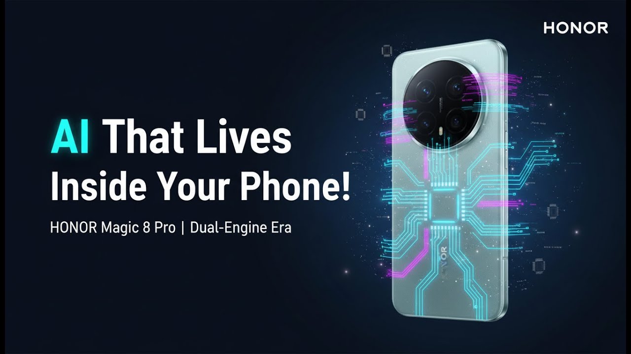 “HONOR Magic 8 Pro – The AI Revolution Inside Your Pocket | Dual-Engine AI Explained”