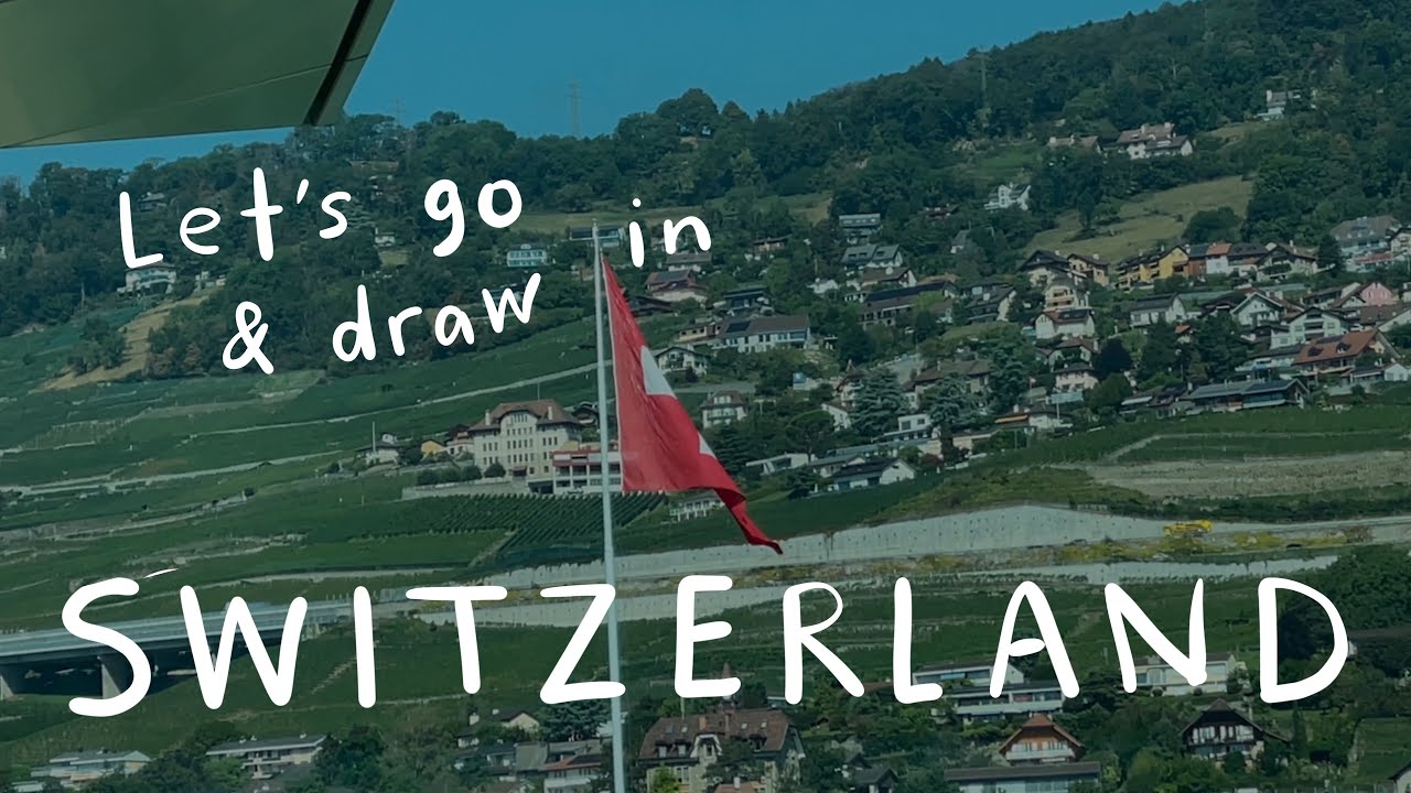 Come and draw with me! Live event illustration in Switzerland 🇨🇭 scribing & graphic recording