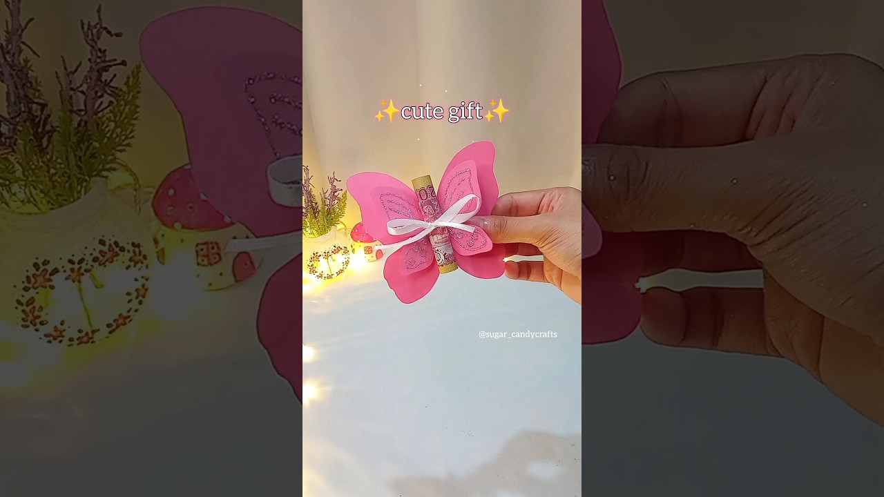 cute Eid gift idea ✨🌙#artshorts #shorts #creative #papercraft #eidgiftideas