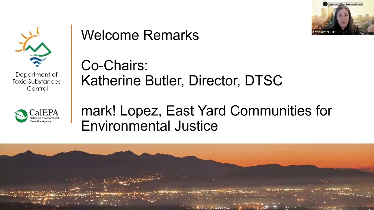 DTSC Exide ETAG Public Virtual Meeting - September 4, 2025