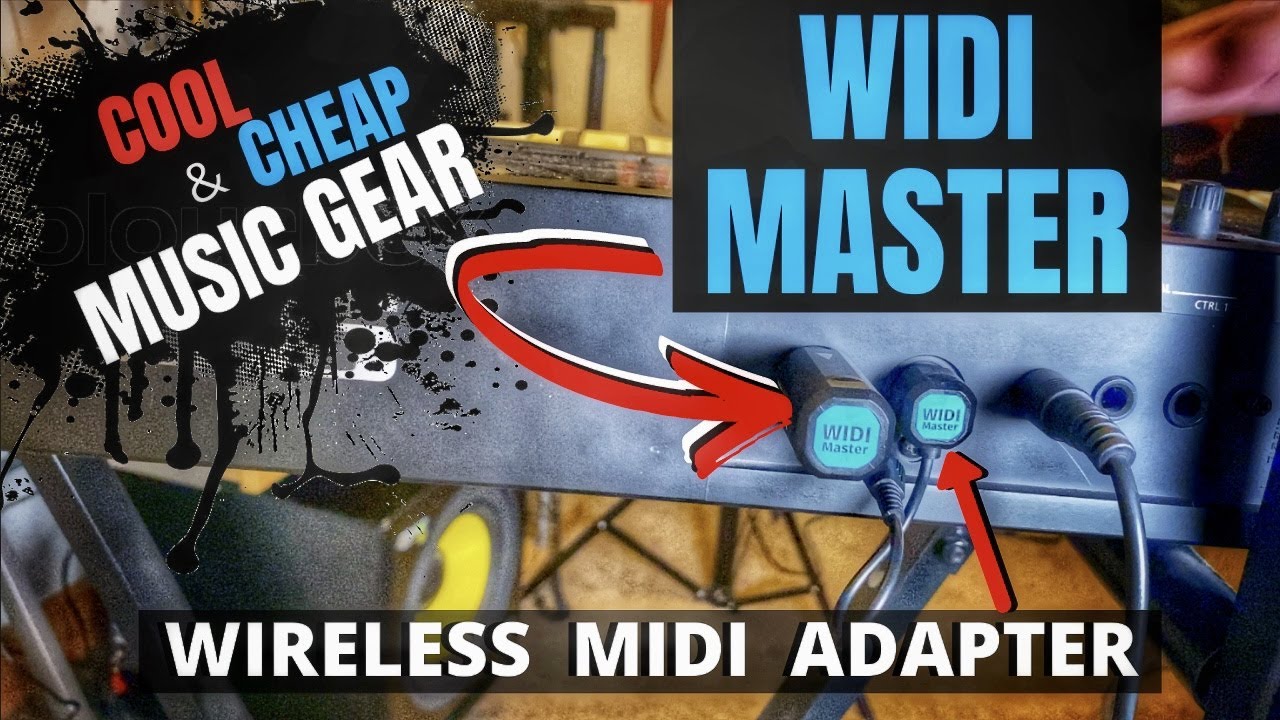 WIDI Master - Wireless MIDI Adapter - Demo and Review