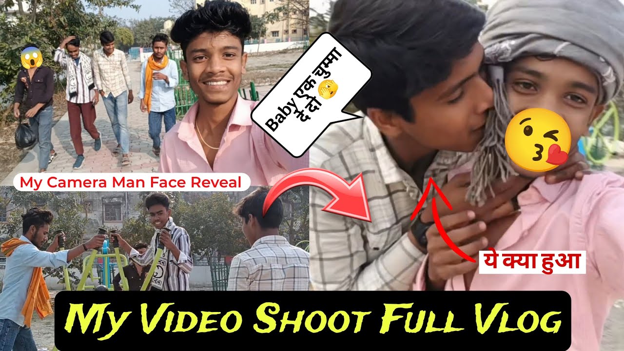 My Video Shoot Full Vlog 😲 | Cameraman Face Reveal | Ye Kya Ho Gaya 😱