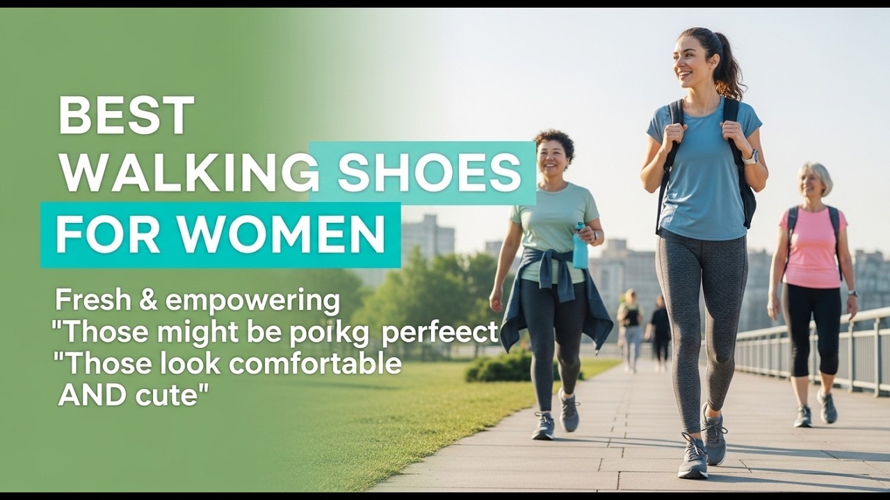 ✅ TOP 5 Best Walking Shoes For Women | Best Walking Shoes for Women Feel Like Walking on Clouds